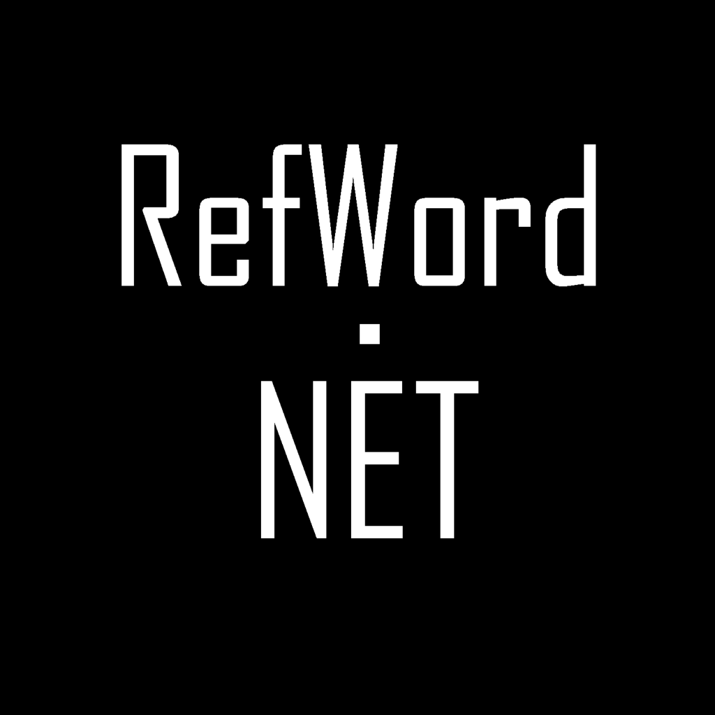REFORD DOT WORD BLACK